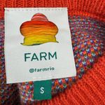 Farm Rio  Amazon Mushroom Embroidered Sweater size small Photo 9