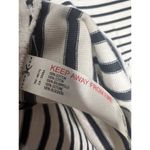 Free People NEW  Julie Striped Tunic Black White Stripe Oversized Cotton Tank‎ Photo 4