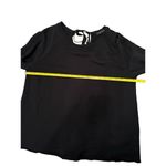 Sanctuary  womens black long sleeve top with tie closure & bell sleeves sz M Photo 8