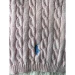 Ralph Lauren Polo Cozy Pink Cable Knit Scarf Photo 2