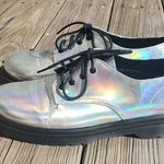 Urban Outfitters  Silver Halographic Womans Shoes Size 7 Photo 5