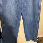 Monkey Ride  Original Vintage Carpenter Jeans Size 11 Blue Denim 32x27 Photo 3