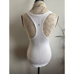 Lululemon  White swiftly tank top Activewear Workout Athletic Yoga Women's flaw Photo 1