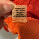 Sugar Lips textured orange halterneck sun dress Photo 4