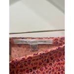 Diane Von Furstenberg  Pink Leopard Skirt 100% Silk Sz 4 Photo 2