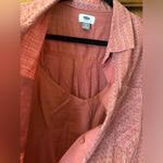 Old Navy Women’s Pink Button Up pullover t shirt dress long sleeve size large Photo 6