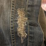 American Eagle Outfitters Distressed Denim Jacket - Size M Photo 6