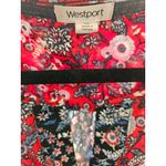 Westport Size M Womens Red White and Blue 4th of July Sleeveless V-Neck Tunic Photo 1