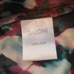 💕SALONI💕 Mari Wrap Dress ~ Amrita Watercolor US 2 Mini 100% Silk Charmeuse Photo 16