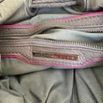 Elliott Lucca Taupe Leather Braided Drawstring Shoulder Bag Brown Photo 9