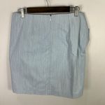 Loft Ann Taylor Bow Pencil Skirt Womens 10 Blue Office Preppy Coquette NWT Photo 3
