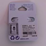 Claire's Sterling Silver Hoop Earrings Photo 1