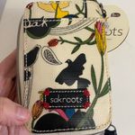 Sakroots  Floral bird Print Wristlet/cell phone holder NWT Photo 1