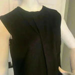 Marc Jacobs Black Pleated Shift Dress Womens Size Medium. #300 Photo 5