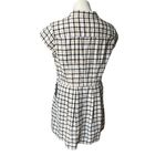 Pendleton  Plaid Cotton Mini Dress Short Sleeve Cotton Breezy, Sz 12 Photo 6