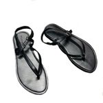 Pilcro  Black Minimalist Sandals 9.5/40 Photo 1