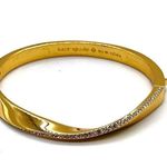 Kate Spade  Paved Crystals on gold plated with hinge closure Photo 0