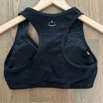 Beyond Yoga Lift Your Spirits Bra in Darkest Night Charcoal Heather Grey Small Photo 1