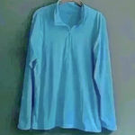 Champion light blue, lightweight pull over athletic top women’s size XXL Photo 0