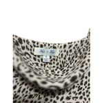 She & Sky S&S Studio‎ Leopard Print Cowl Neck Sleeveless Bodysuit - Modern Chic Photo 3