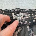 Cecico Vintage Y2K  Sheer Babydoll Top Womens S Black Pink Whimsigoth Romantic Photo 8