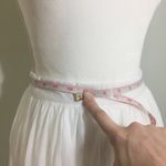 Gap NWOT Chase White Eyelet Pleated Midi Skirt New Photo 5
