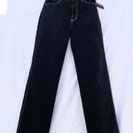 Reformation  | COWBOY HIGH RISE STRAIGHT JEANS IN BLACK WASH SIZE 26 Photo 3