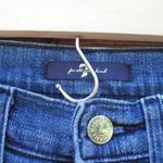 7 For All Mankind High Waist Raw Hem Culottes Jeans Photo 8