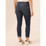 Democracy  Absolution Ankle Skimmer Dark Wash Blue Skinny Jeans Casual Denim 12 Photo 1