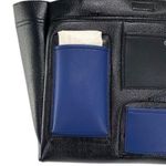 Calvin Klein Ember Organizational Reversible Tote Bag Blue Black Photo 4