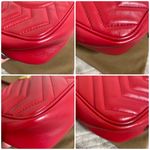 Gucci Red GG Marmont Mini Crossbody Bag Photo 8