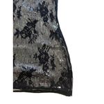White House | Black Market  WHBM Black Lace Sequin Dress Tank Top Size XXS Photo 5