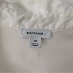 Cuyana  Poplin White Cotton Layered Shirt Dress size Small Photo 7