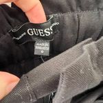 Guess Black Skinny Highwaisted Paperbag Waist Dress Pants Slacks Size 0 NWT Photo 5