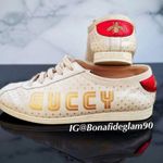 Gucci X Sega Guccy logo stars falacer sneaker size IT 35.5 US 5.5 Photo 19