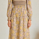 Marcel Fenez by Roland Klein Authentic Vintage 1970s Prairie Maxi Hostess Dress Purple Photo 0