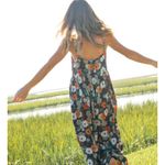 Natural Life  Patti Wide Leg Tank Jumpsuit in the Purple Daisy Floral Boho Size M Photo 1