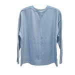 DKNY  Ladies Crewneck Fleece Sweatshirt Large Light Blue EUC‎ Photo 3