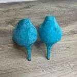 Marc Fisher  Tammy Dorsay Pump Blue Pointed Toe 3.5 In Stiletto Heel Size 7 M Photo 2