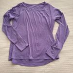 Athleta Large  Purple Long-Sleeve T-Shirt Photo 0