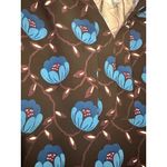 Loft Womens Floral Print Long Sleeve Dress With Belt M Photo 1