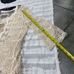 Women’s Crochet Top Sz L For Layering Over Swimsuit Tank Top Boho Greek Mama Mia Size L Photo 9