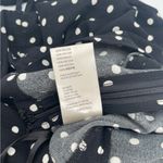 Free People NEW  Midi Skirt Size 2 Cutie Crossing Black Polka Dot Ruched NWOT Photo 13
