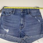 Abercrombie & Fitch Lot Of 2 Size 28/6 Cut Off Jean Shorts Distressed High Rise Photo 10