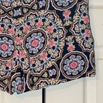 Bebop Black Floral Elastic Waist Lounge Sleep Shorts L Photo 10