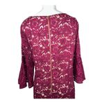 Gabby Skye Dress Size 18W Purple Lace Bell Sleeve. Photo 6