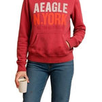 American Eagle  Outfitters Orange‎ New York Graphic Hoodie Size Large Photo 0