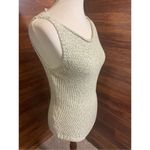 Loft Ann Taylor Vintage Pale Green Sleeveless Sweater Size Medium Photo 4