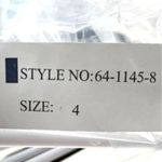 SWIMSUITS FOR ALL Paisley Bow Underwire Bikini Top Size 4 Photo 9