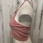 Pink Strapless Top Size M Photo 5